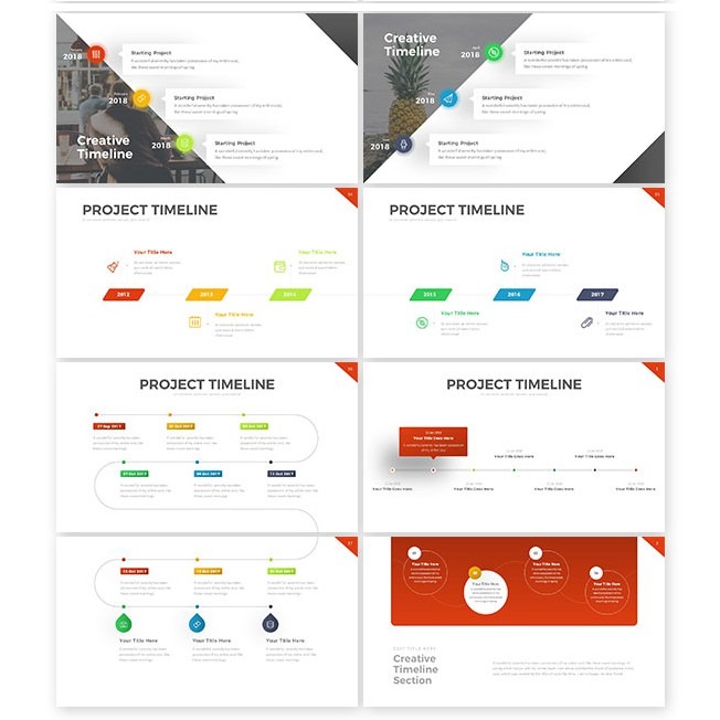 图片[7]-Project Timeline PowerPoint Template V7-TheTrendFollowing