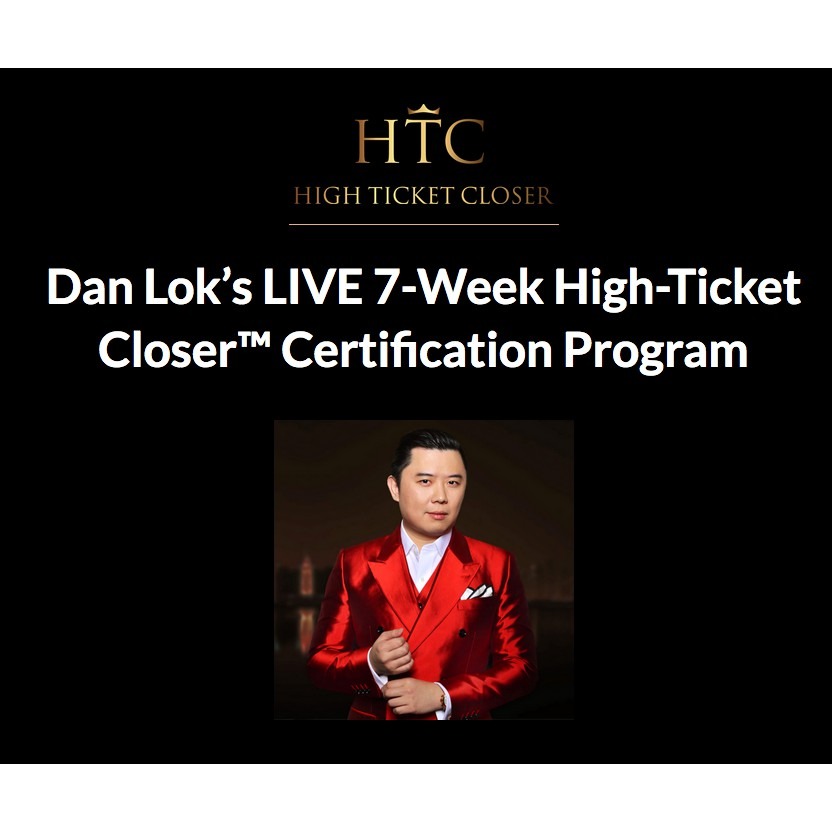 [Video Course] High Ticket Closer Course by Dan Lok-TheTrendFollowing