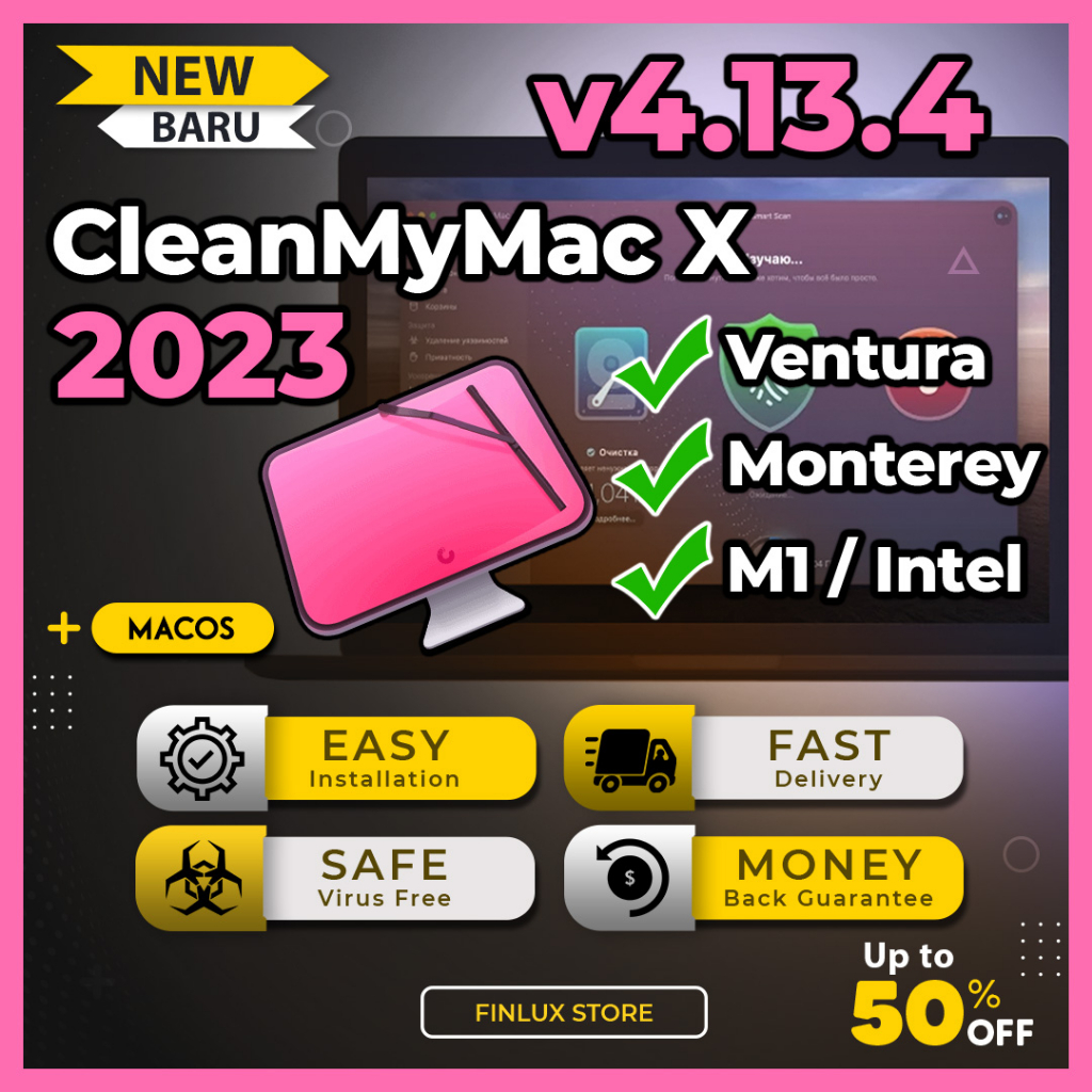 CleanMyMac Latest 2023 v4.13.4 Lifetime For McOS | Supports ALL M.A.C