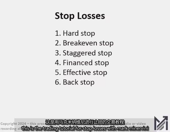 47.Stop-Loss Tutorial Jan 22, 2024 MPA教程 中英字幕