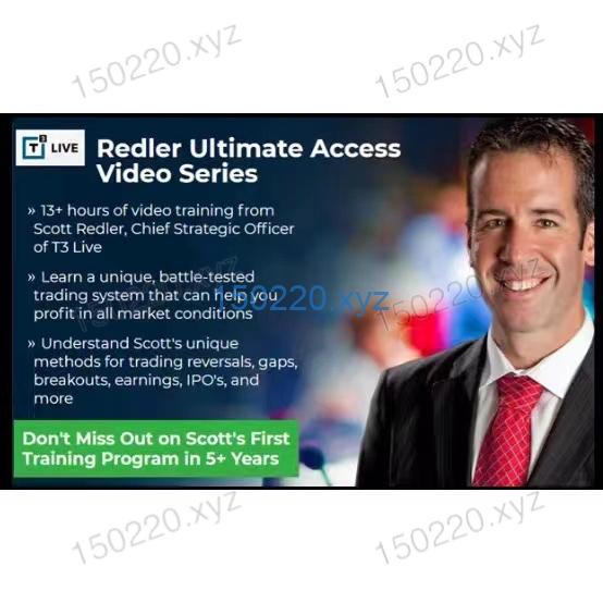 T3 Live – Scott Redler – Redler Ultimate Access-TheTrendFollowing