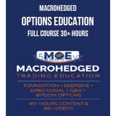 Macrohedged – Options Education FULL Course 30+ Hours-TheTrendFollowing