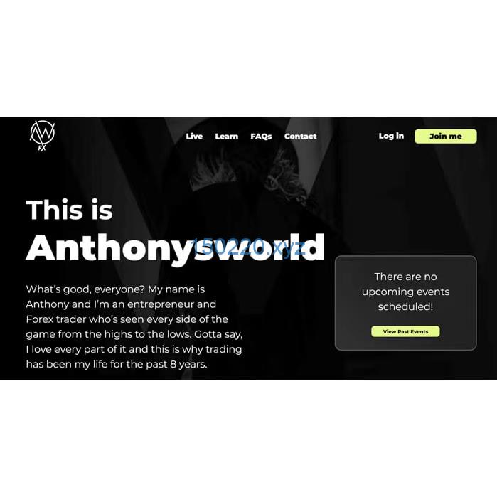 AWFX AnthonysWorld – 5 Day Bootcamp-TheTrendFollowing