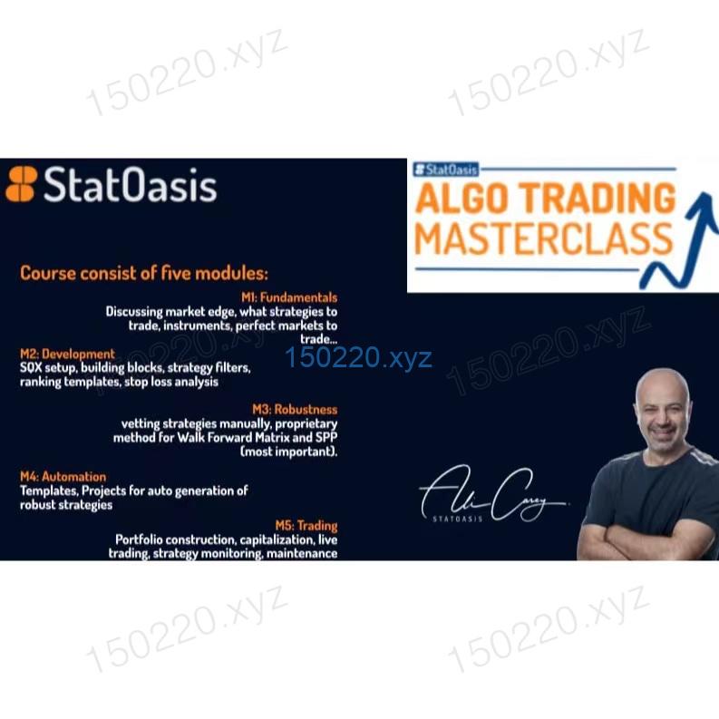 StatOasis – Algo Trading Masterclass-TheTrendFollowing