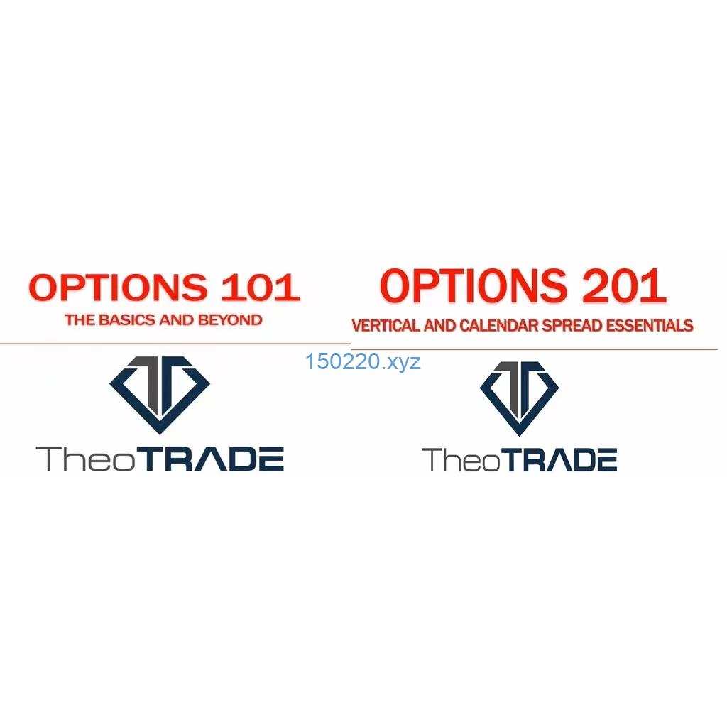 [3 Course Bundle] TheoTrade Don Kaufman Options 101, 202 & 301-TheTrendFollowing