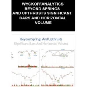 Wyckoff analytics Beyond Springs And Upthrusts : Significant Bars And Horizontal Volume 中英字幕-TheTrendFollowing